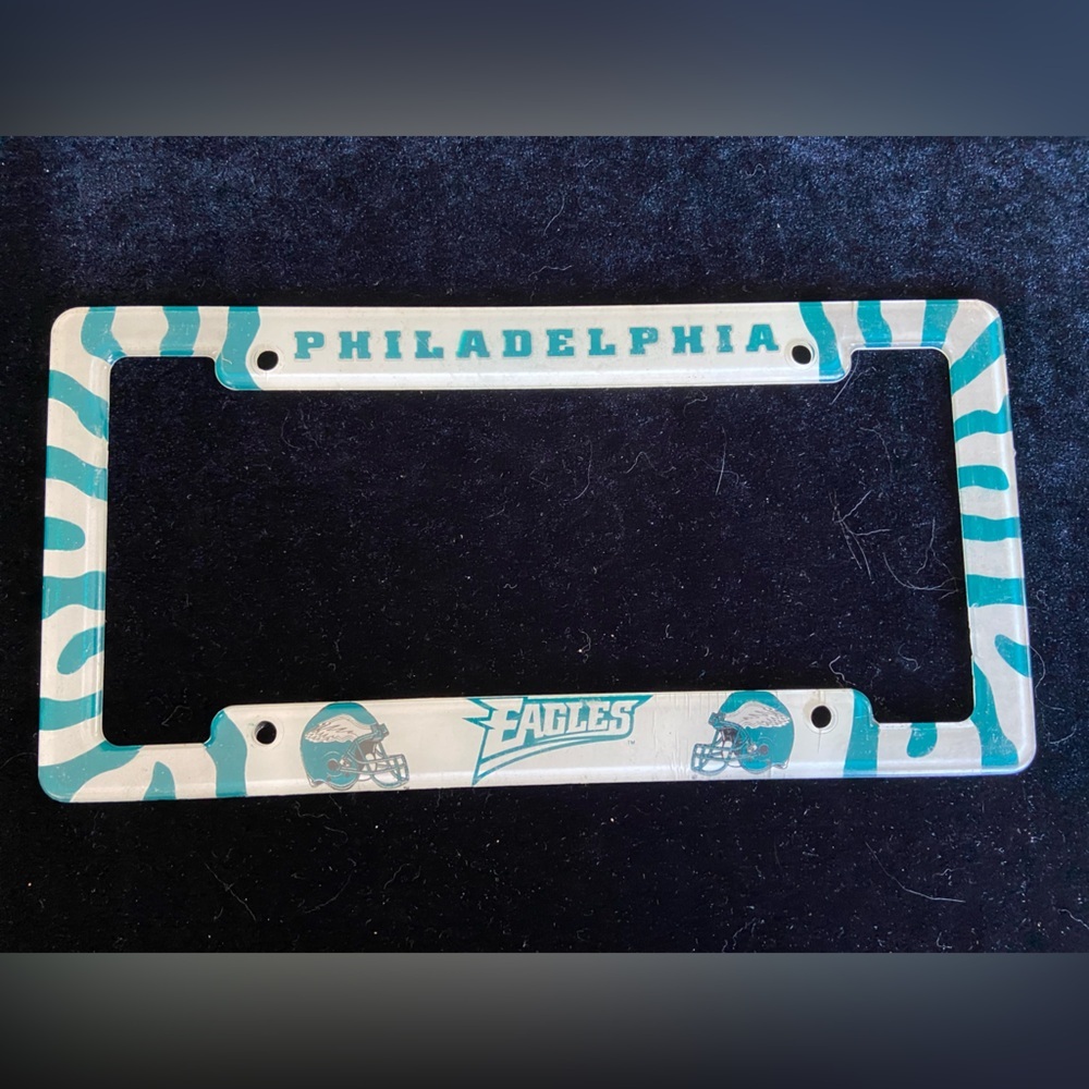 🩷 Vintage NFL PHILADELPHIA EAGLES License Plate Cover